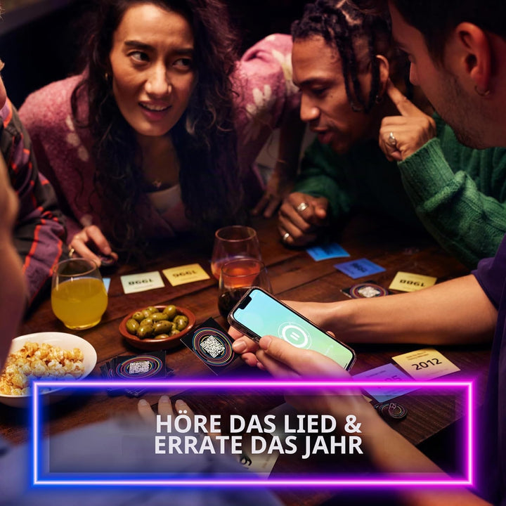 Hitster Original, EIN Party- und Kartenspiel für Erwachsene und Familien - 2 bis 10 Spieler ab 16 Ja