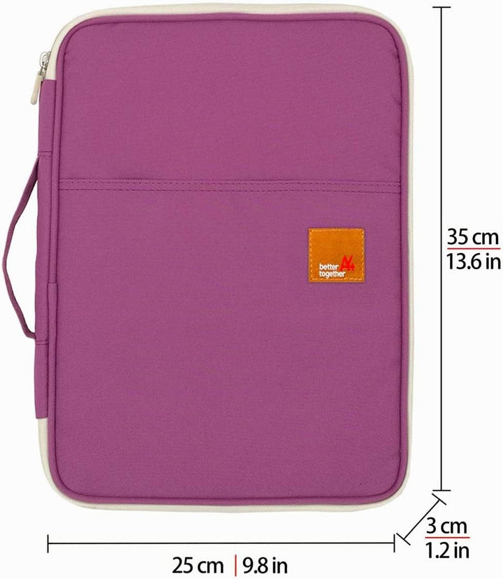 A4 Dokumente Tasche Ordner Multifunktions Dateien Organizer Messenger iPad Handtasche Lagerung Inhab