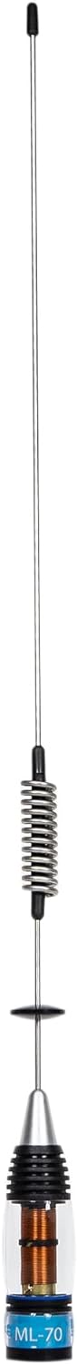 CB-Antenne PNI ML70 PL Verbinder, 145 mm Magnetfuss inklusive, 70 cm, 4 m RG58-Kabel im Lieferumfang