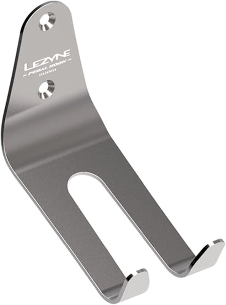 Lezyne Unisex – Erwachsene Stainless Pedal Hook, Silber, Einheitsgrösse