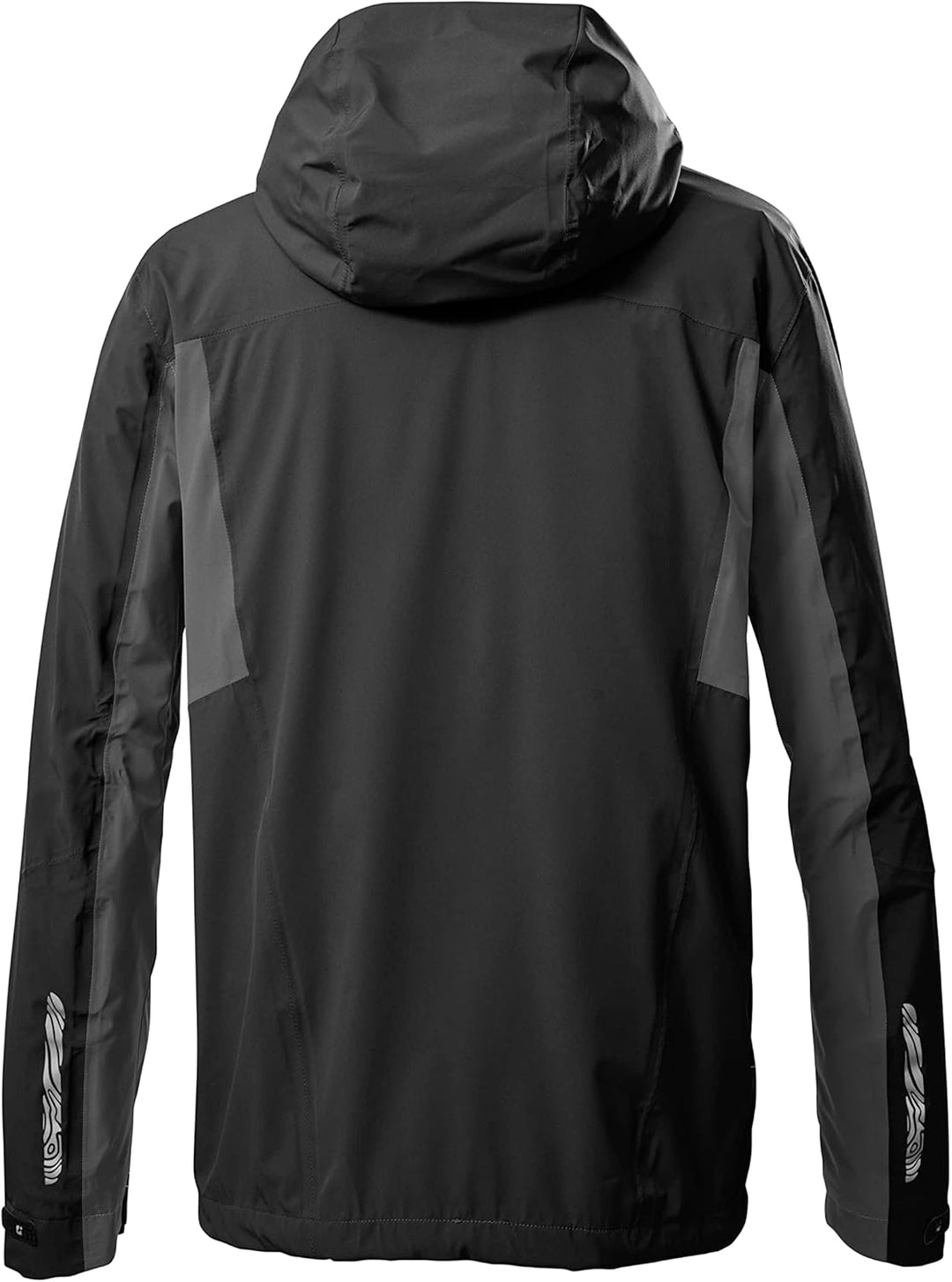 Killtec Herren Kos 31 Mn Jckt Funktionsjacke/Outdoorjacke mit Kapuze und Unterarmventilation S Schwa