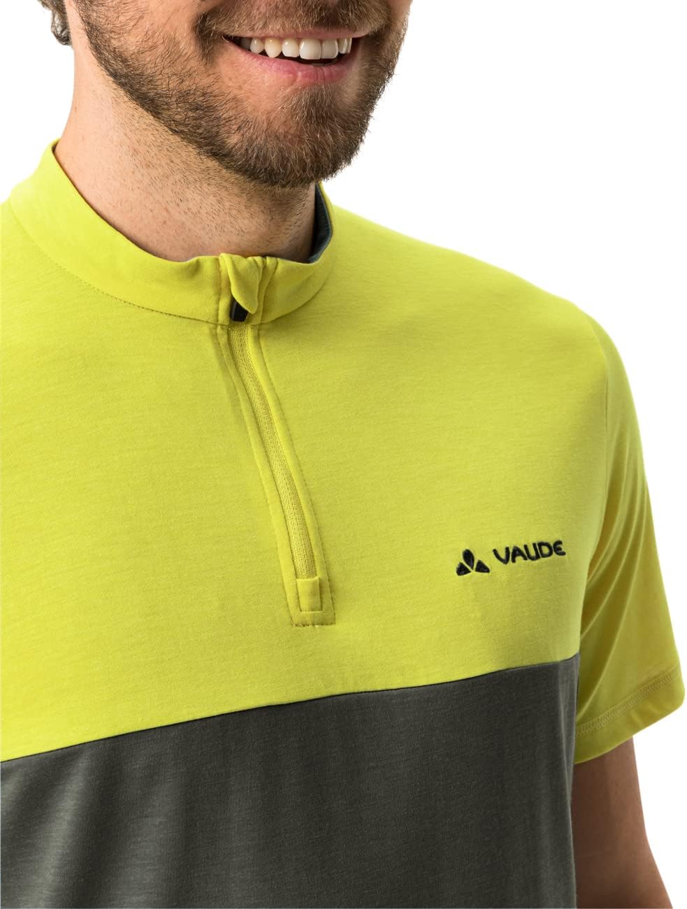 VAUDE Herren Men's Qimsa Shirt T-Shirt XXL Bright Green Uni, XXL Bright Green Uni