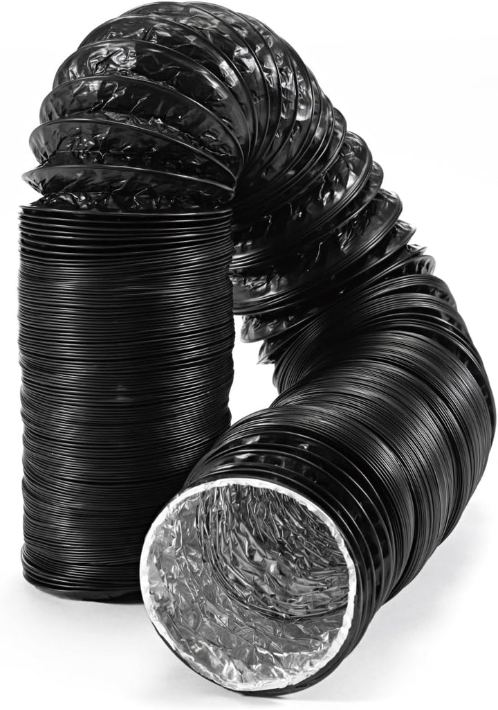 STERR Verstärkter flexibler Schlauch für Lüftungskanäle 200 mm x 6 m - Abluftschlauch - Kanalschlauc