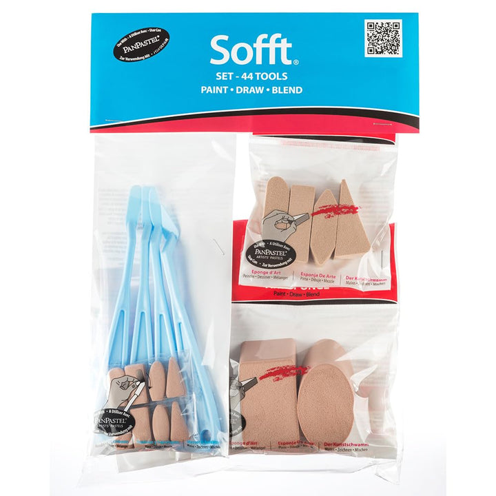 Colorfin PanPastel Sofft Tools Kombinationsset, 44 Stück, 44 Stück (1 Stück)