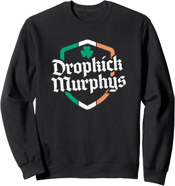 Dropkick Murphys – Offizieller Merchandise-Artikel – Irland Shield Sweatshirt