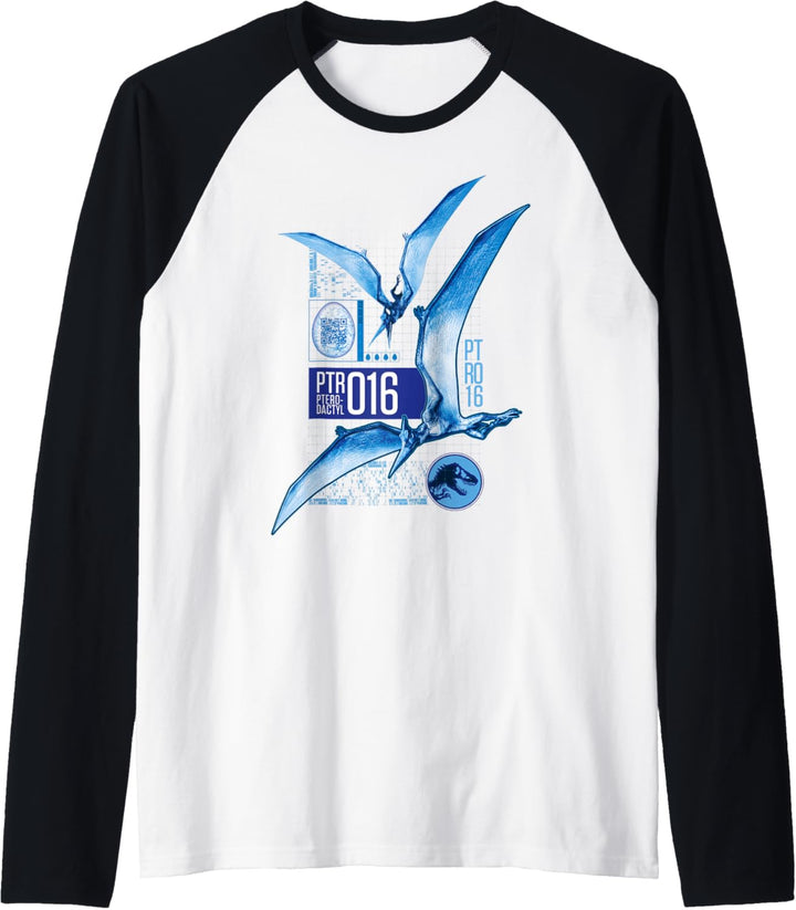 Jurassic World: Fallen Kingdom Pterodactyl Scan Raglan