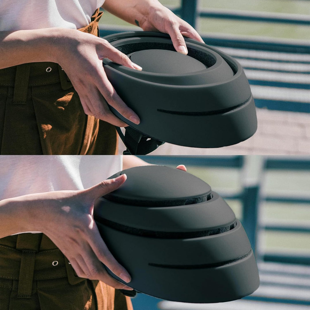CLOSCA Faltbarer Helm.Fahrradhelm für Erwachsene. Fahrradhelm und Rollerhelm Zertifiziert. Pendlerhe