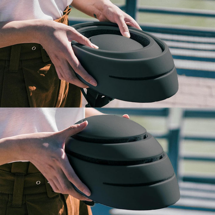 CLOSCA Faltbarer Helm.Fahrradhelm für Erwachsene. Fahrradhelm und Rollerhelm Zertifiziert. Pendlerhe