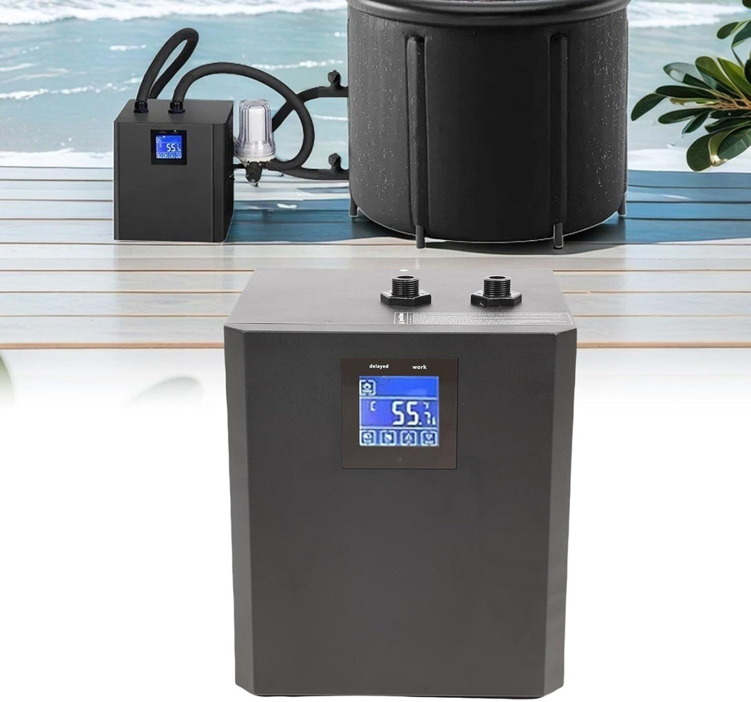 1/3 PS Water Chiller Kit für Eisbad, 32-122 ℉ 3 Modi Low Rauschen LCD-Touchscreen-Fernbedienung, Eis