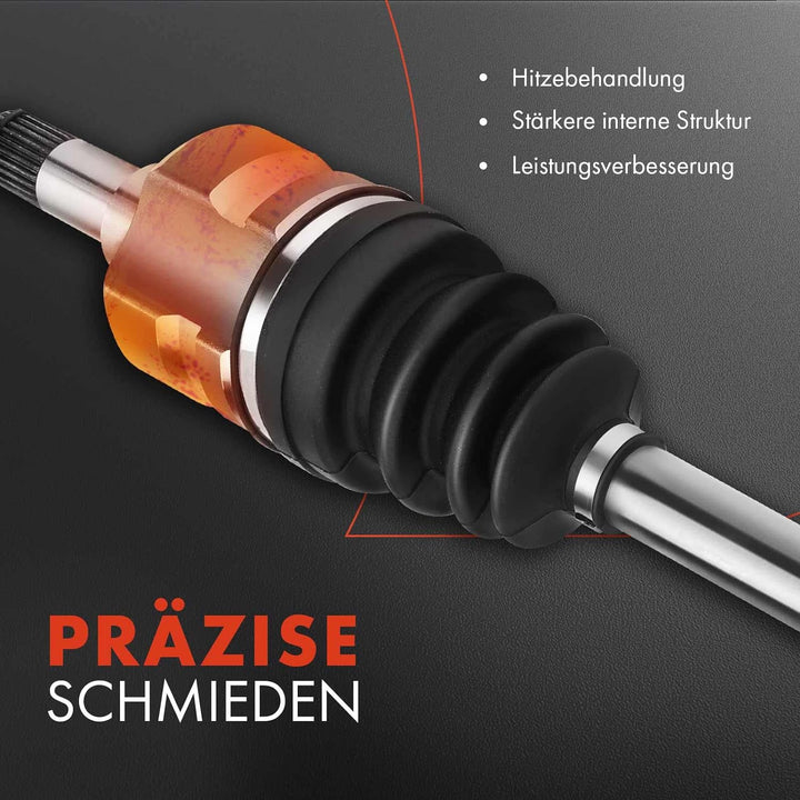 Frankberg 2x Antriebswelle Vorderachse Kompatibel mit L200/Triton KAT KBT 2.5L 2006-2015 Replace# 38