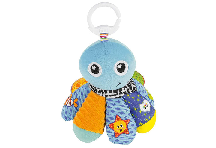 Lamaze L27514 Baby Spielzeug Sam, der Oktopus Clip &amp; Go, das hochwertige Kleinkindspielzeug. Der qui