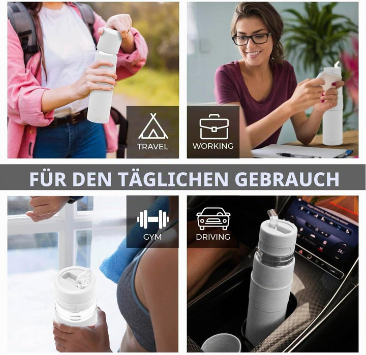 BALIBETOV - Neu - Edelstahl AutoMate - Thermobehälter, Mate Cup und Bombilla in Einem - Sie Müssen N