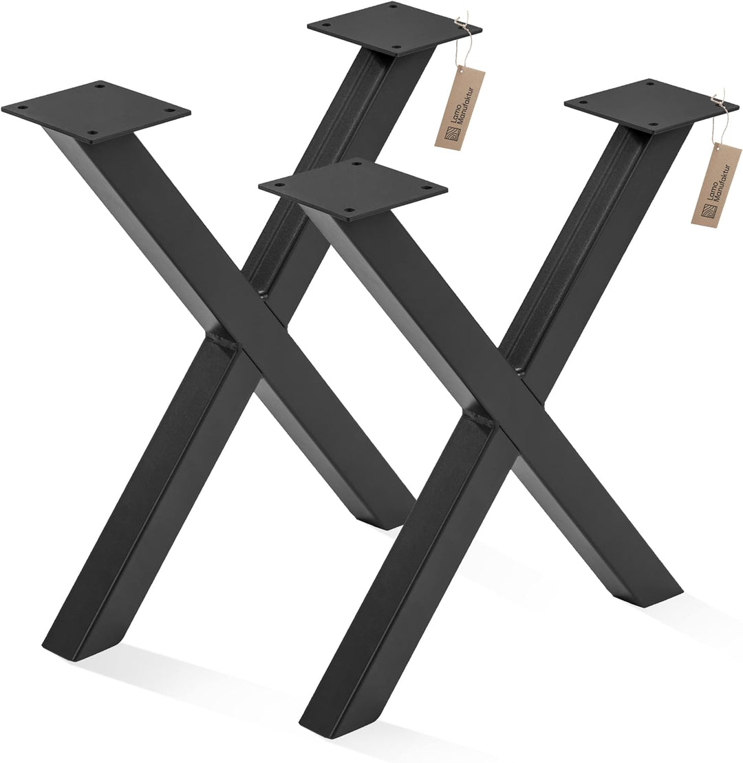 LAMO Manufaktur Tischbeine für Sitzbank, Couchtisch, Beistelltisch, Mark | Vierkantprofil 40x40 mm,