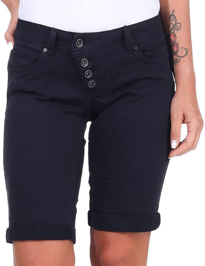 Buena Vista Malibu-Short Stretch Twill, dunkel-blau(darkblue), Gr. S