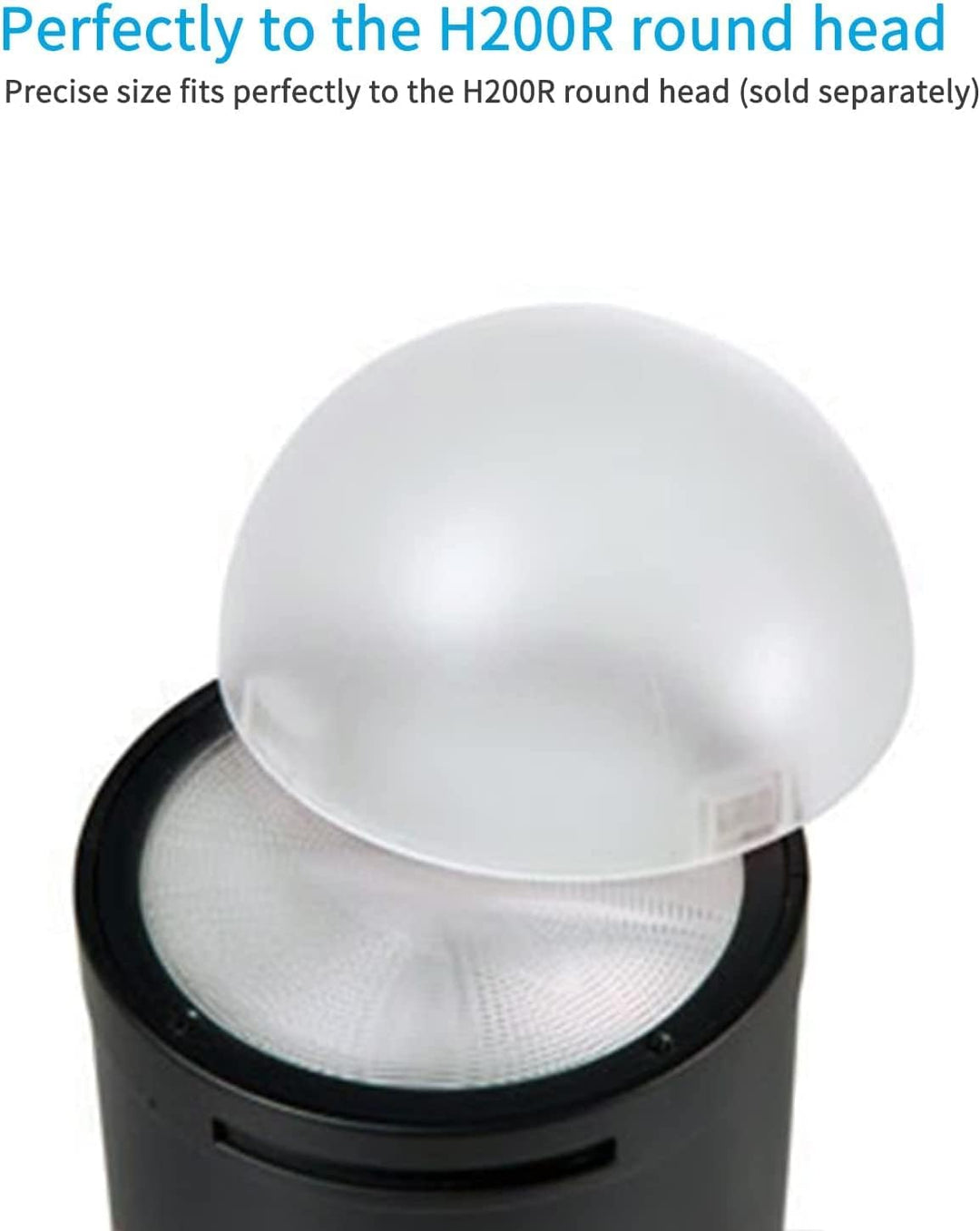 Godox AK-R11 Diffusor Dome für GODOX V1 Rundkopfblitz für GODOX AD100Pro H200R