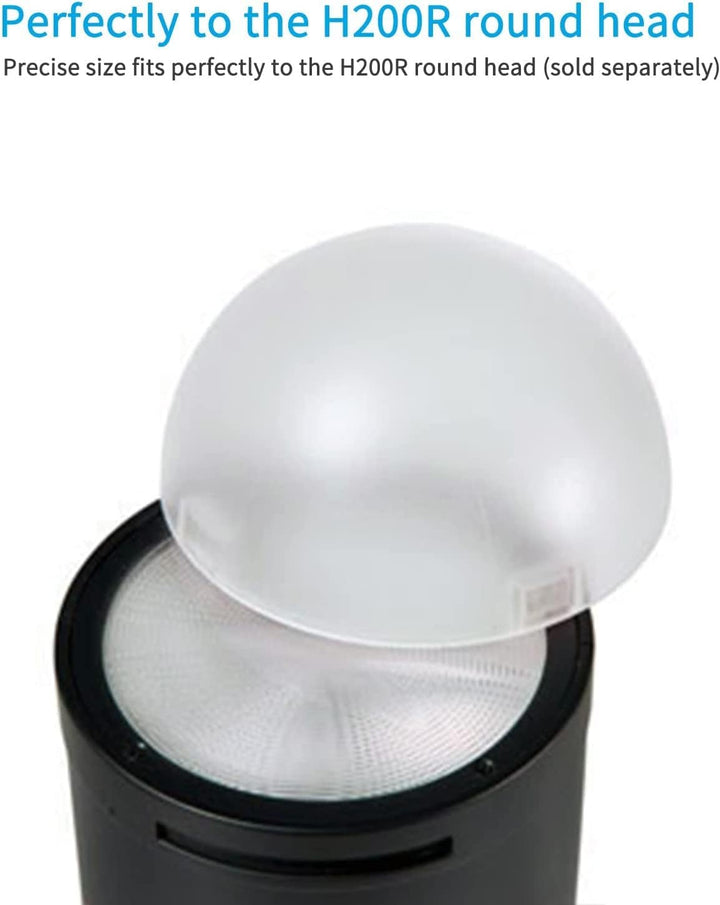 Godox AK-R11 Diffusor Dome für GODOX V1 Rundkopfblitz für GODOX AD100Pro H200R