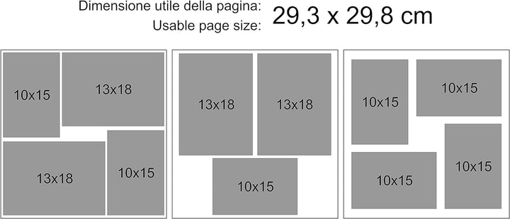 Mareli 31 x 31 cm Einband aus Leinenstoff 80 Seiten mit Seidenpapier Ecru