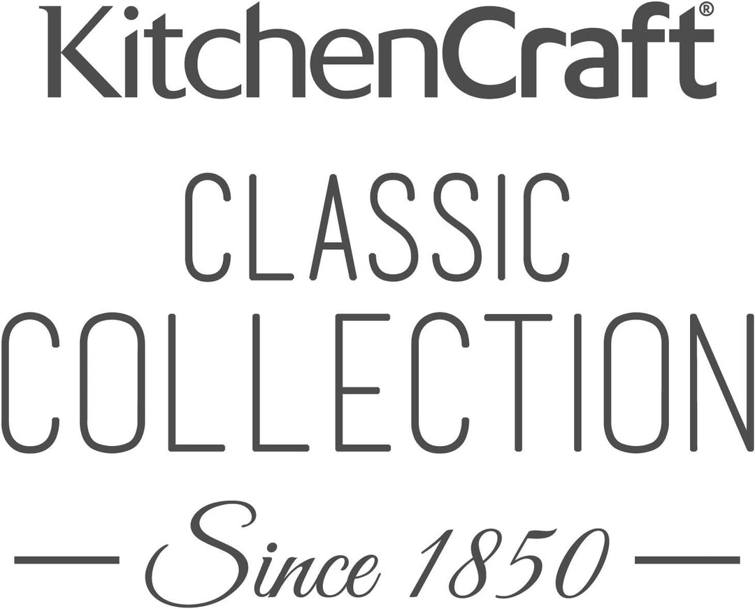 KitchenCraft Classic Collection Gestreifter Keramik Zuckerbehälter als Aufbewahrungsbox - Fassungsve