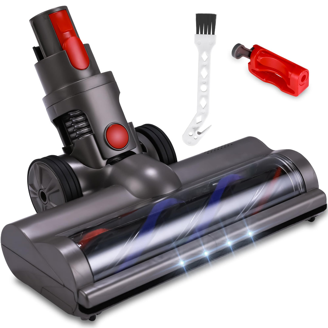 Lukvcoe Bürste Kompatibel für Dyson V7 V8 V10 V11 V15 Staubsauger, Direktantrieb Turbine Bodendüse E