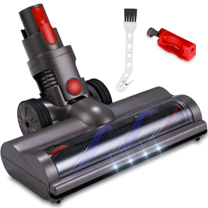 Lukvcoe Bürste Kompatibel für Dyson V7 V8 V10 V11 V15 Staubsauger, Direktantrieb Turbine Bodendüse E