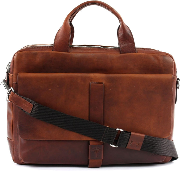 Joop! - Herren BriefBag Loreto Pandion Einheitsgrösse Dark Brown, Einheitsgröße Dark Brown