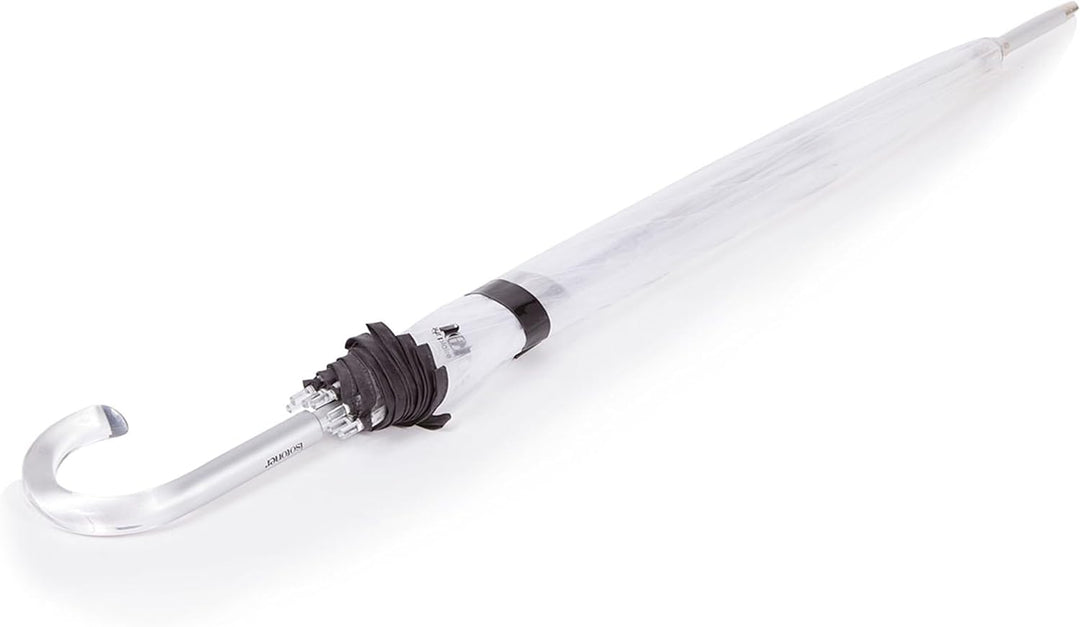 Aluminium-Stockschirm, durchsichtiges PVC Isotoner ST