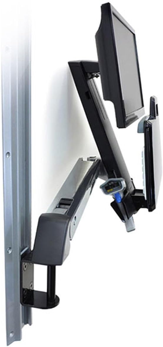 Ergotron StyleView Sit-Stand Combo Arm bis 61 cm Aluminium, 45-266-026