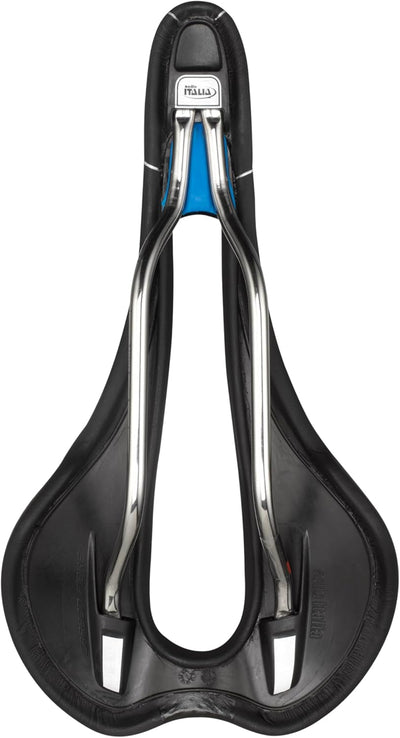 Selle Italia SLR Superflow L 14 Fahrrad-Sattel Schwarz, Schwarz