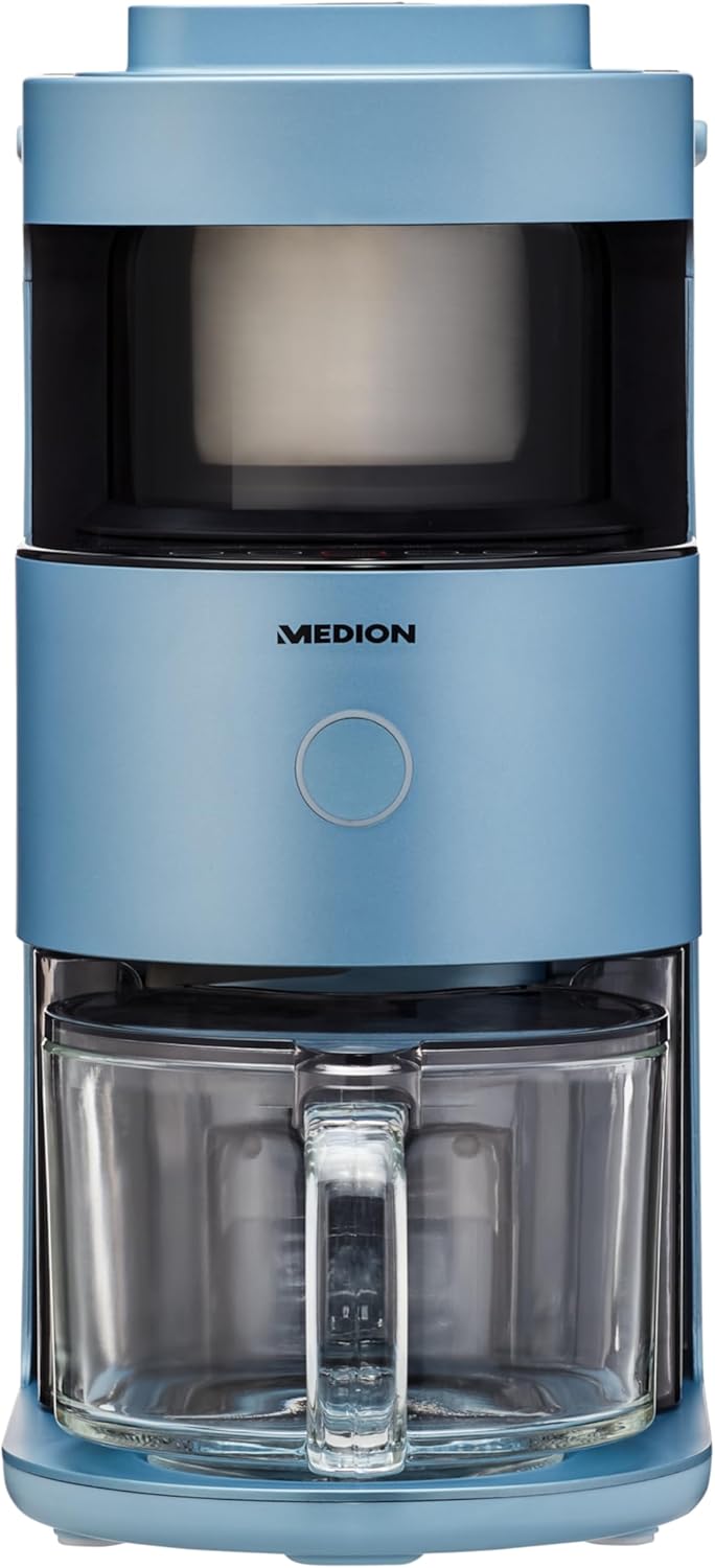 MEDION Suppenkocher mit Mixer (Suppenbereiter, Mixen und Kochen, perfekt für Suppen, Babynahrung, Sm