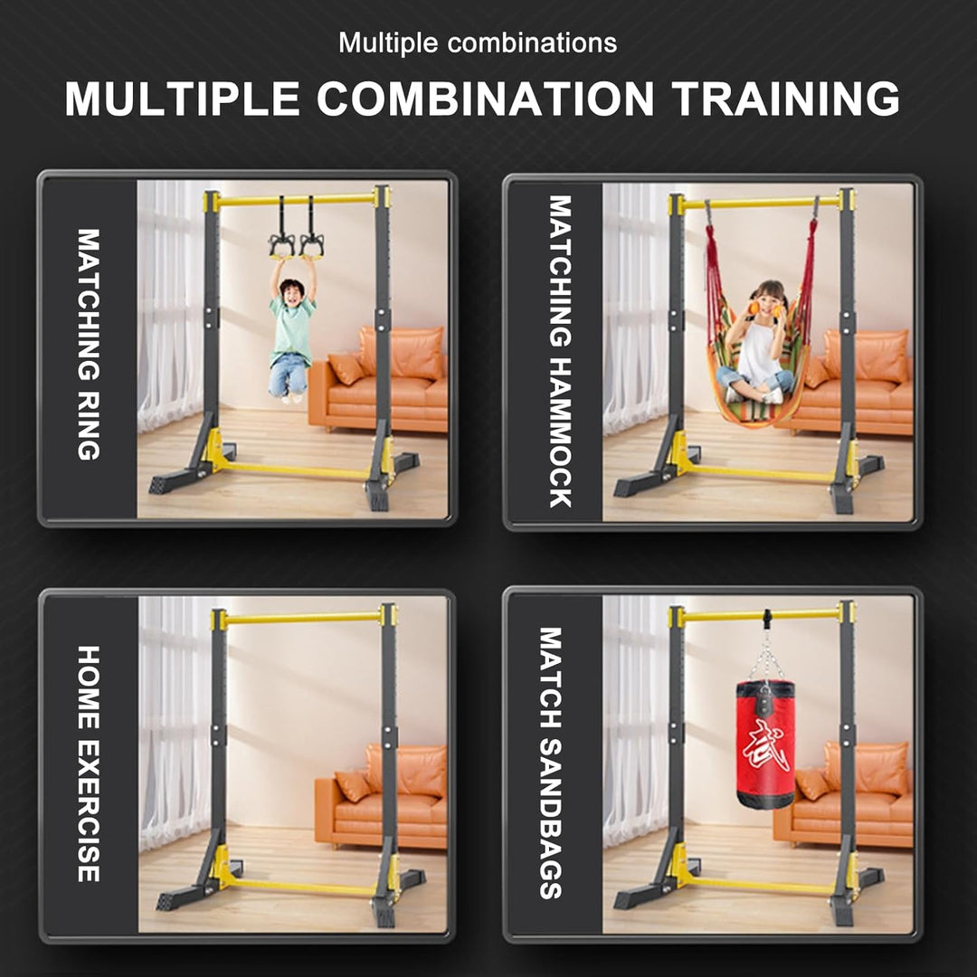 Dip-Bar Klimmzugstange, freistehend, multifunktional, robust, Krafttrainingsständer, Push-Up-Trainin