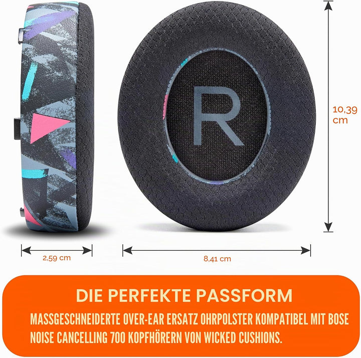 WC Freeze NC700 – Kühlende Gel-Ohrpolster für Bose Noise Cancelling 700 Kopfhörer | Atmungsaktives S