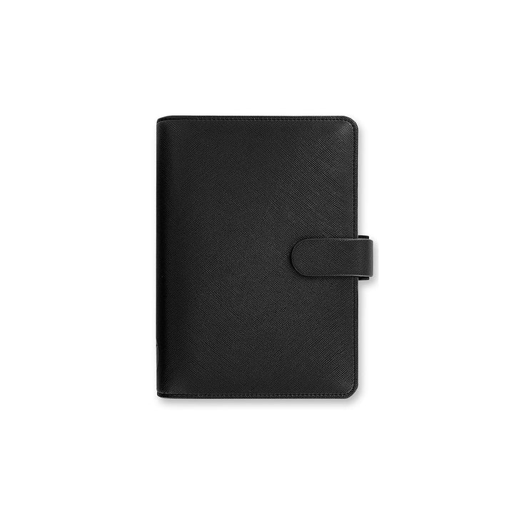 Filofax 22470 Saffiano Organiser, schwarz, schwarz