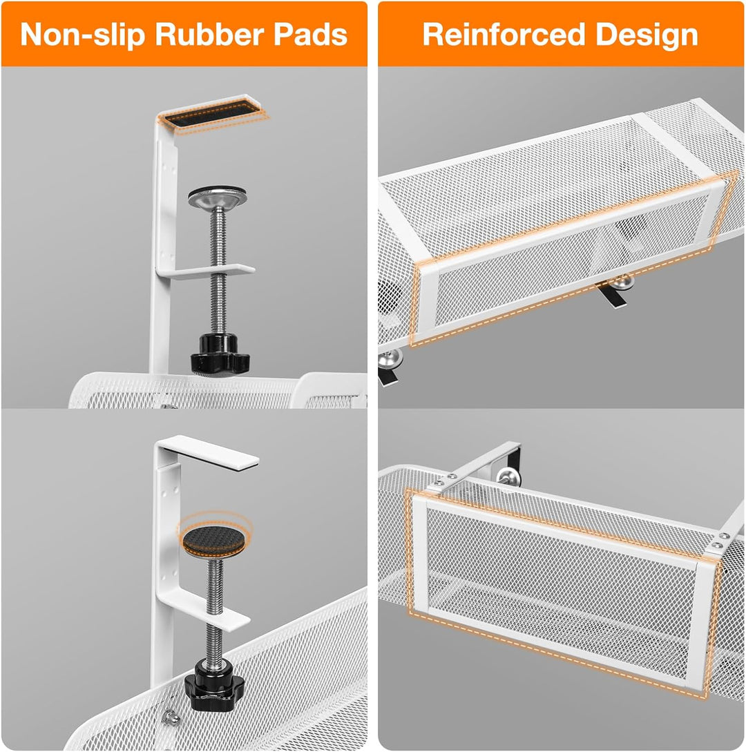 Kabelkanal Schreibtisch Ohne Bohren, 2 Stück Kabelmanagement Schreibtisch Kabelhalter Kabel Organize