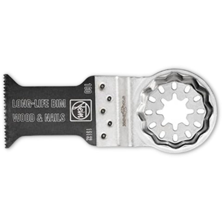 FEIN 63502160250 E-Cut Long-Life-Sägeblatt, 50mm x 35mm, à 50 Stück, schwarz/Silber,
