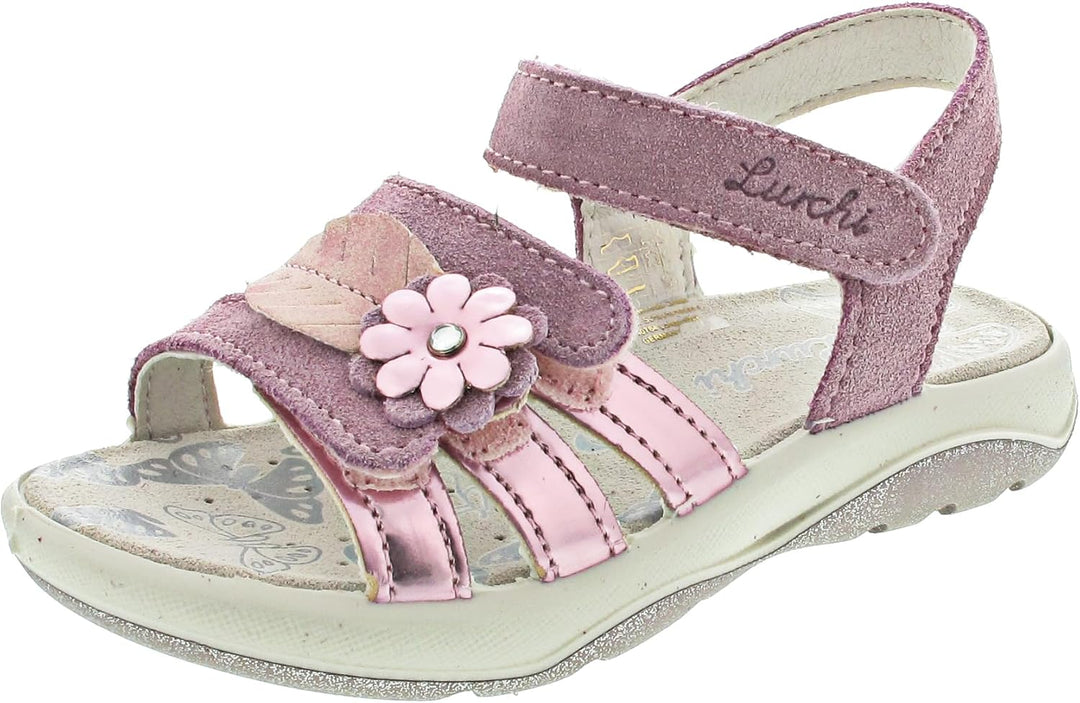 Lurchi Mädchen Farah Sandale 27 EU Rot, 27 EU Rot
