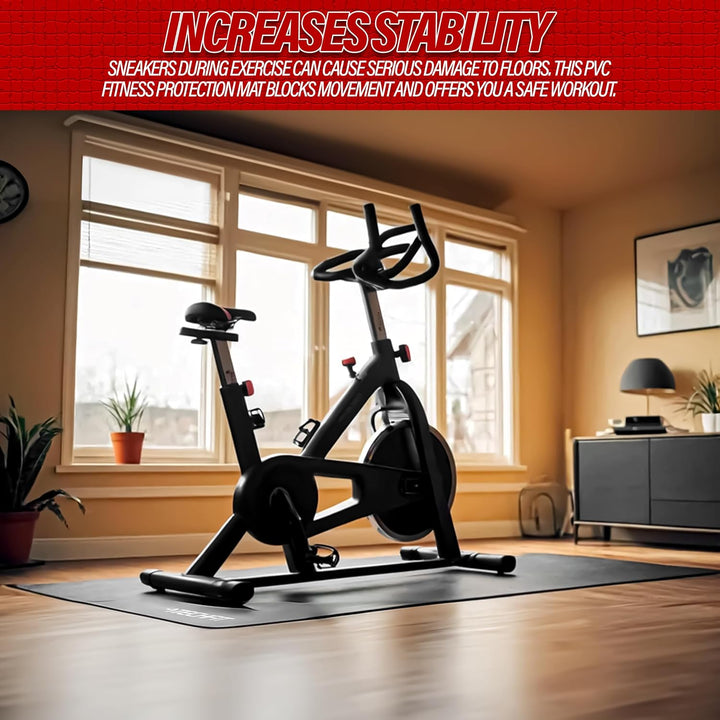 TechFit Bodenschutzmatte Fitness 173 x 61 x 0,6 cm, 173 x 61 x 0,6 cm