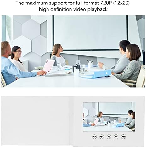Video-Grusskarte, Digitale Broschüren mit LCD-Bildschirm, Videobuch mit Horizontalem Bildschirm, Wie