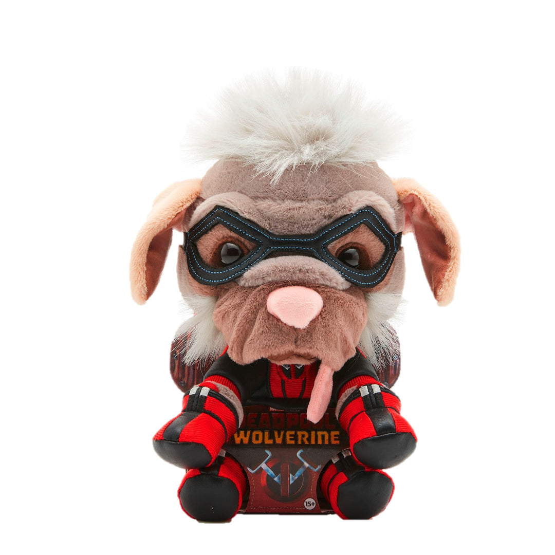 Dogpool Plüsch-Figur (26 cm) - detailliertes Superhelden-Plüschtier aus dem MARVEL Studios Film Dead