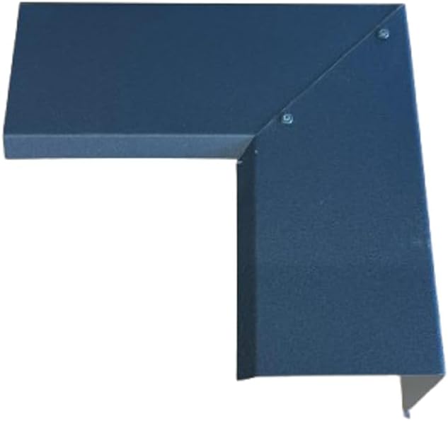 90° Ecke für Ortgangbleche Roofart (anthrazit RAL 7016), Anthrazit Ral 7016