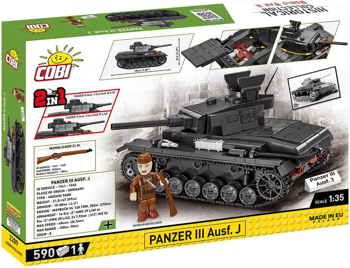 COBI Panzer III AUSF.J