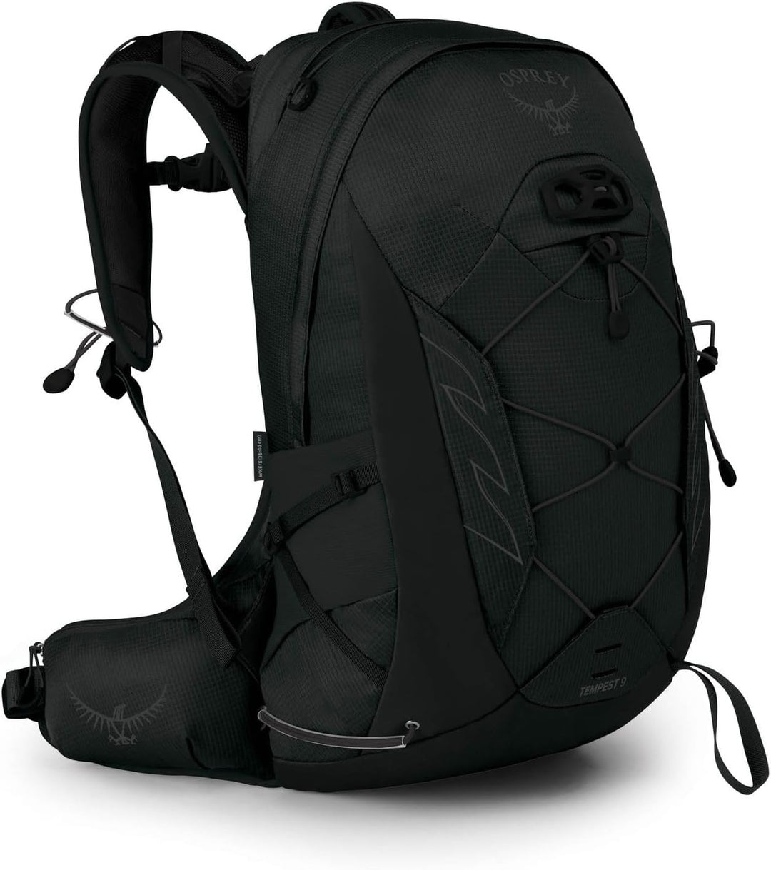 Osprey Tempest 9 Wanderrucksack für Frauen Stealth Black WXS/S, Stealth Black WXS/S