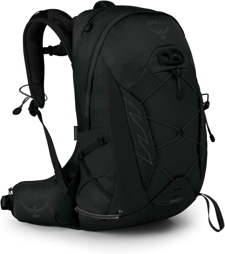 Osprey Tempest 9 Wanderrucksack für Frauen Stealth Black WXS/S, Stealth Black WXS/S