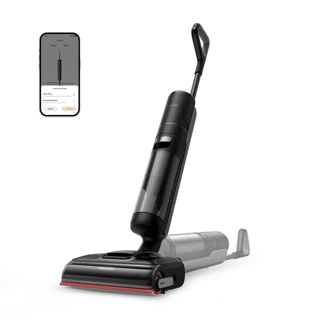 dreame H15 Pro Nass- und Trockensauger, GapFree AI DescendReach Roboterarm, dreifache Kantenabdeckun