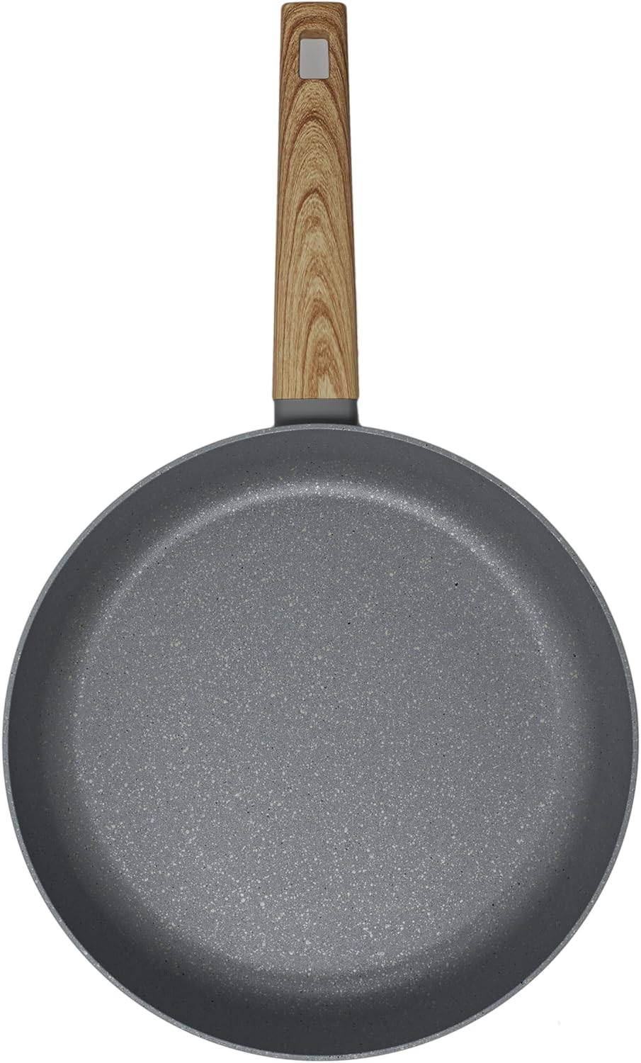 COOK CONCEPT, KC25341, Forged Aluminum Frying pan with Wood Effect Handle, ideal for Searing and Sim