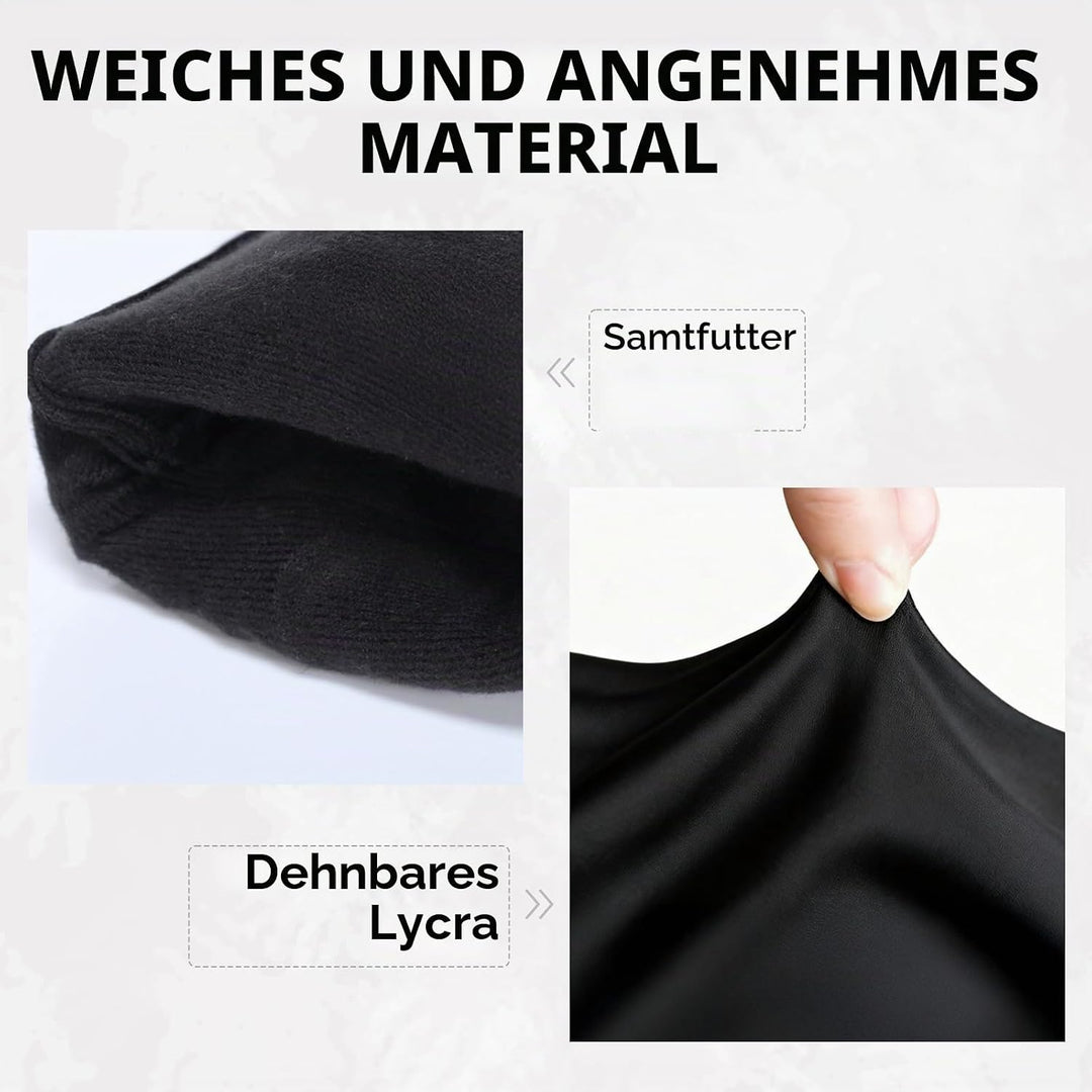 day wolf Beheizbare dünne Handschuhe für Damen &amp; Herren, 7,4 V 2200 mAh Akku, 3 Heizstufen, Touchscr