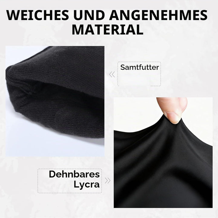day wolf Beheizbare dünne Handschuhe für Damen &amp; Herren, 7,4 V 2200 mAh Akku, 3 Heizstufen, Touchscr