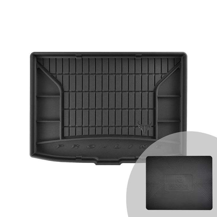 FROGUM ProLine 3D Gummimatte Exklusive Auto Kofferraummatte Kofferraumwanne für Nissan Juke I 2014-2