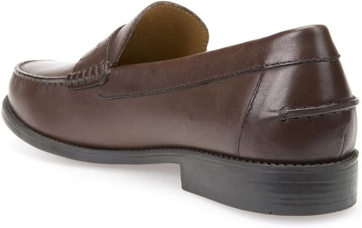 Geox Herren U New Damon B Loafer 39 EU Dk Brown, 39 EU Dk Brown