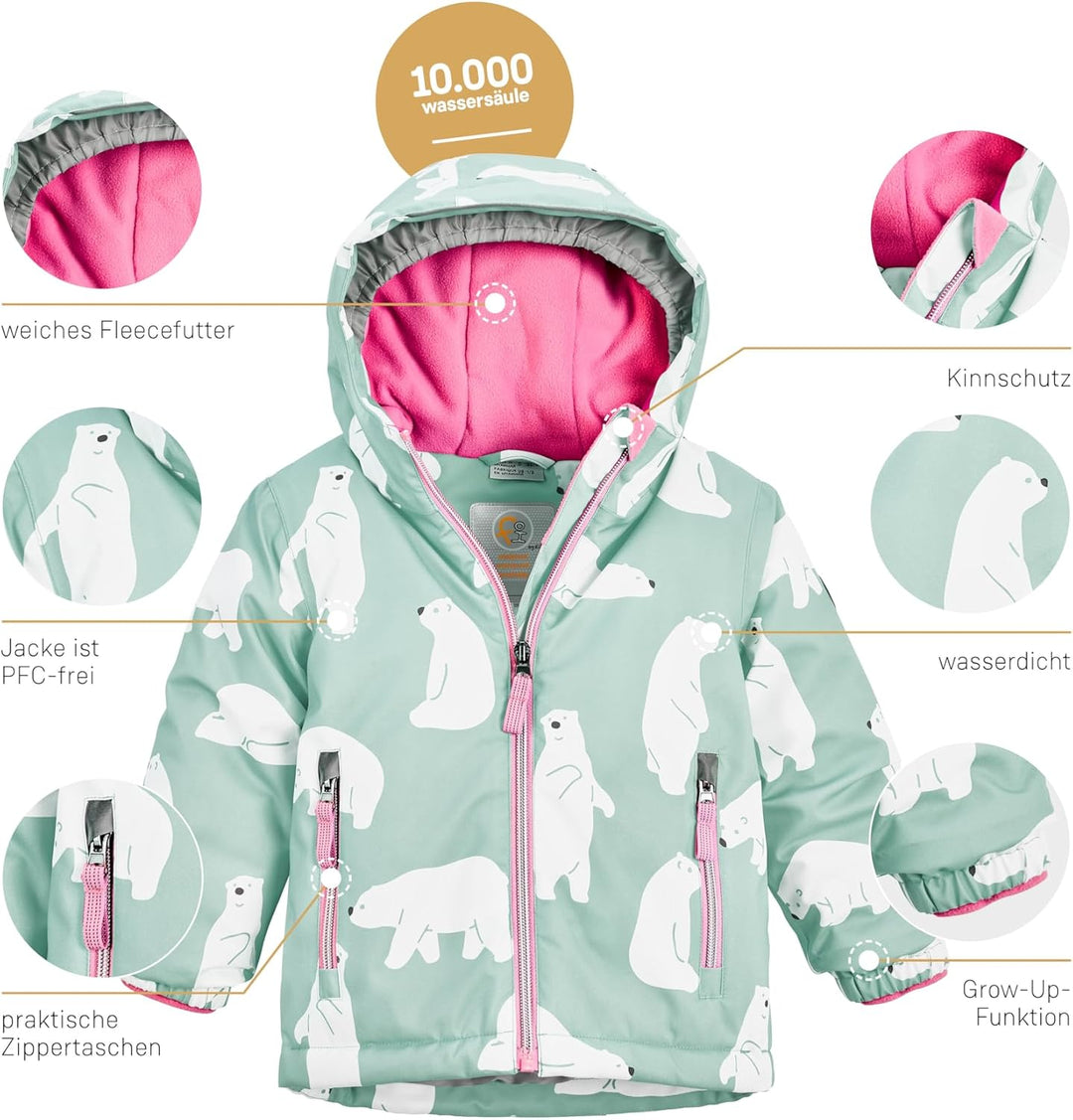 first instinct by killtec Unisex Fisw 30 Mns Ski Jckt Skijacke wasserdicht/Funktionsjacke mit Kapuze