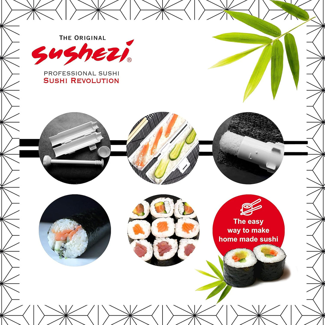 Sushezi® Bazooka, Selber perfektes Sushi Machen, Sushi Maker for Professional Sushi